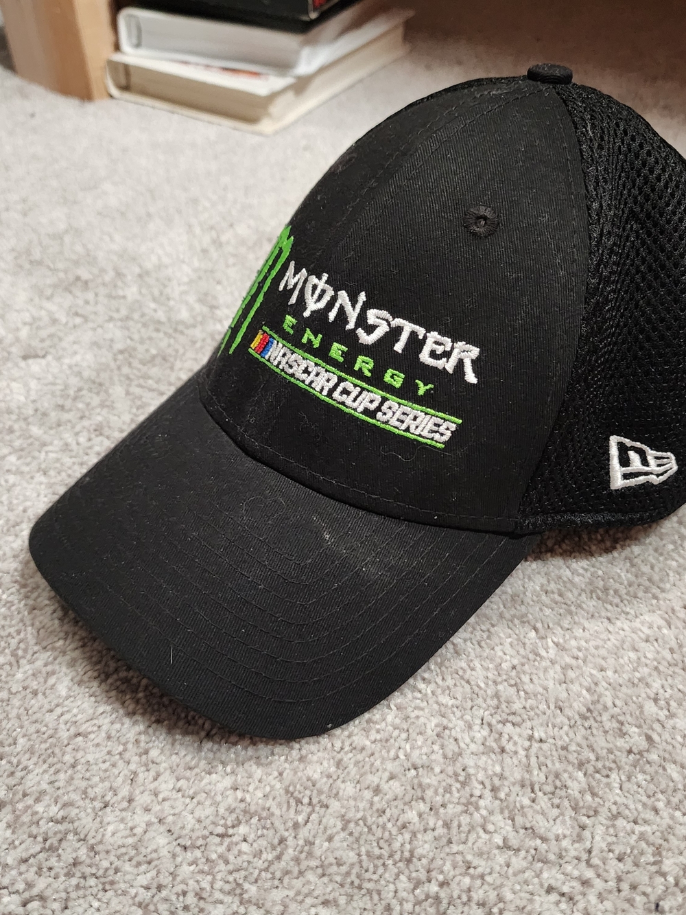 Monster Energy Black Trucker Cap - NASCAR Cup Series